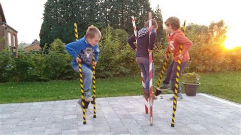 7 Years Old Kids Training On Stilts To Be The Next Champions Stilt