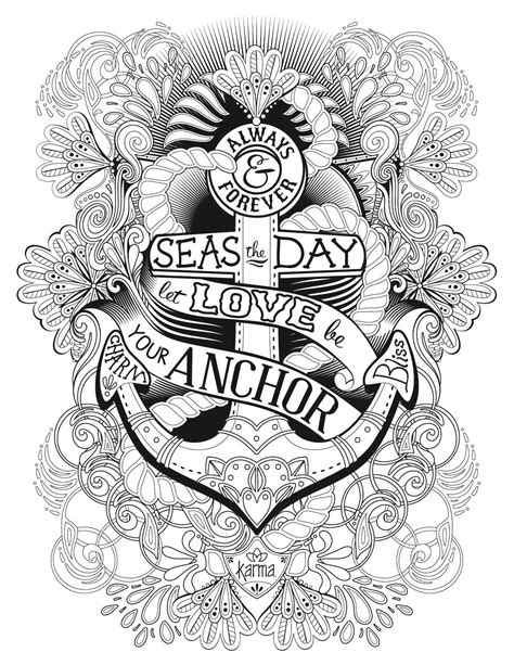 5 Awesome Printable Coloring Pages For Adults Creatively Calm Studios