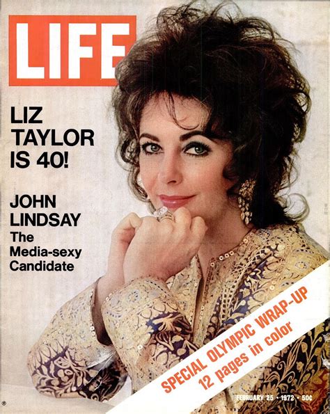 liz taylor is 40 ‬ ‪※2 25 1972 life‬ ‪ life 70s‬ ‪ movies 映画 actor‬ elizabeth taylor life