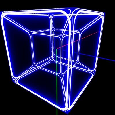 4 dimension hyper cube - OpenProcessing