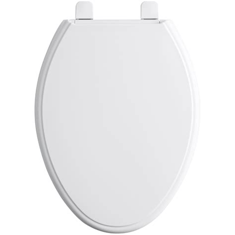 Kohler Glenbury Quiet Close Plastic White Elongated Soft Close Toilet