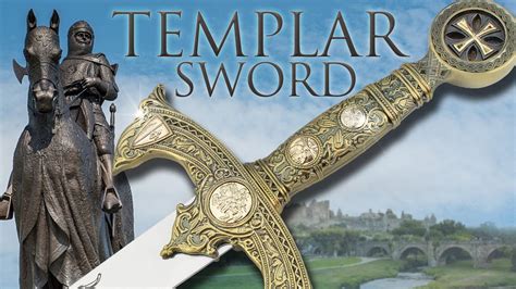 Knights Templar Long Sword And Wall Plaque Youtube