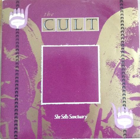 The Cult She Sells Sanctuary 1985 Purple Labels Solid Centre Vinyl Discogs