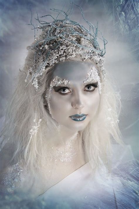 Snow Queen Snow Queen Creative Makeup Ice Queen Costume