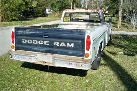 1968 Dodge D100 Classic Rat Rod Garage Truck Ages Before The Dodge