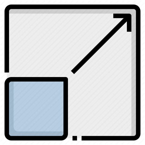 Full Screen Maximize Extend Expand Interface Icon Download On