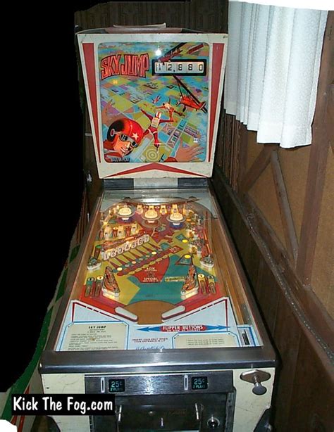 Sky Jump Pinball Machine Made By Gottlieb In 1974 Pinball Machines