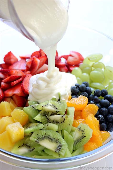 Creamy Fruit Salad Cincyshopper