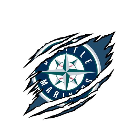 Seattle Mariners Logo Svg Sport Svg Sport Logo Team Svg S Inspire