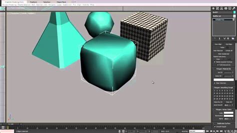 3ds Max Tutorial 4 Editing Objects Youtube