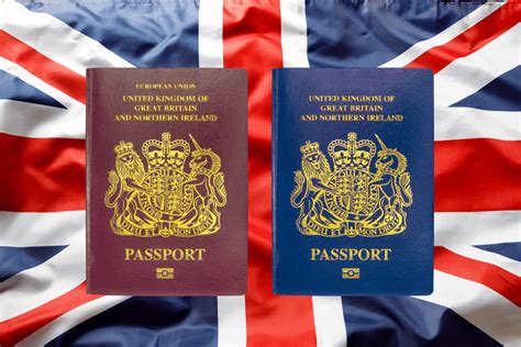 Uk Blue Passport Is The New British Passport Black Or Blue