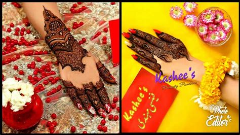 Kashees Flower Signature Mehndi Kashees Easy Mehndi Designs Learn