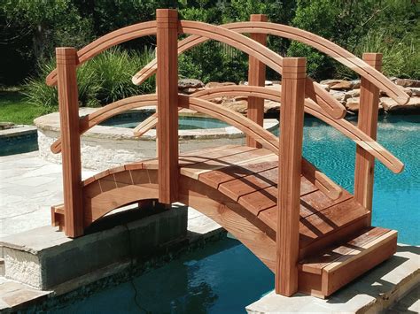 Building Quality Crafted Bridges Redwood Garden Bridges