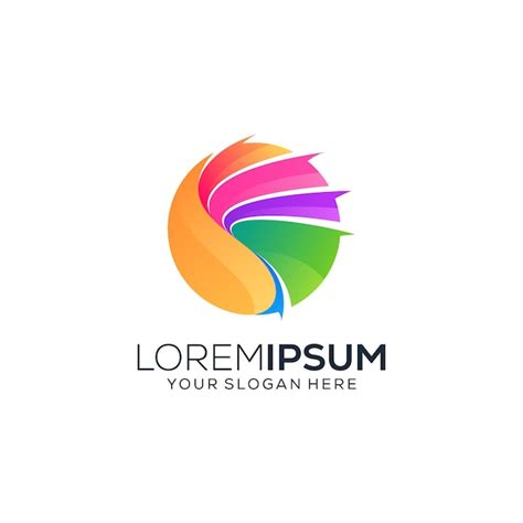 Premium Vector Abstract Colorful Globe Logo Design