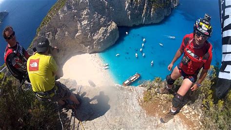Base Jump Zakynthos Island Youtube