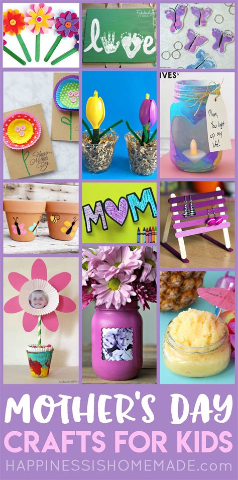 These Easy Mothers Day Crafts For Kids Make Fantastic Homemade Mother