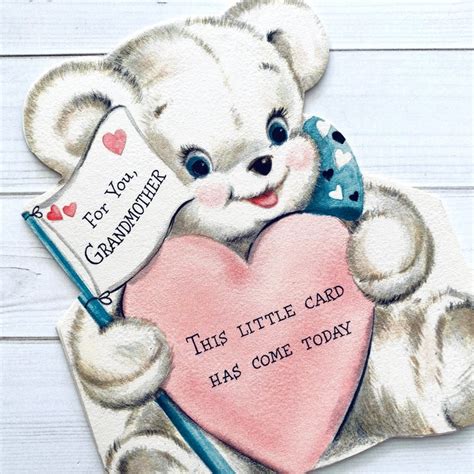 Vintage Valentine Card Unused Vintage Hallmark Greeting Etsy
