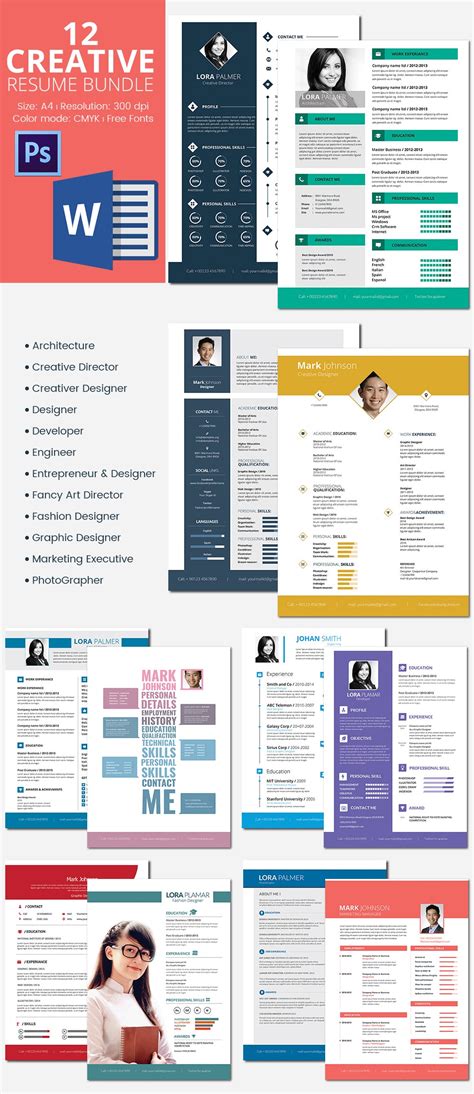 Therefore, you can use this clean resume for any type of job positions. 41+ One Page Resume Templates - Free Samples, Examples ...