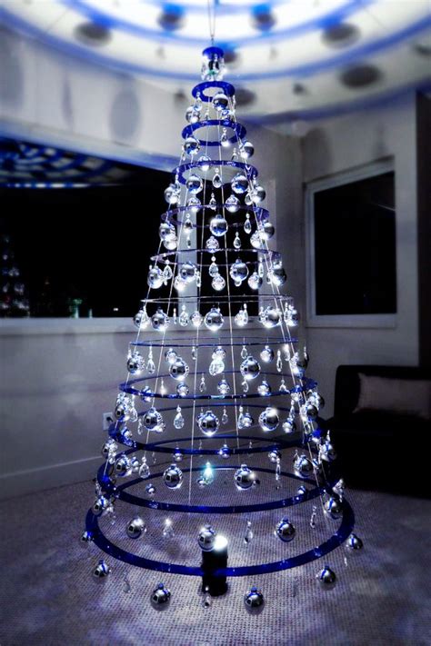Have you ever wondered when first glass christmas ornaments were invented? 7.5ft Decorated Hanging Tree Pre-Order - Modern Christmas ...