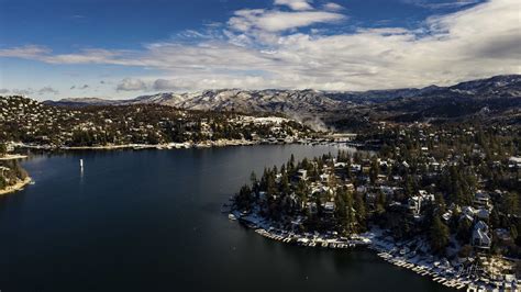 Lake Arrowhead Winter Etsy Southern California Resorts California