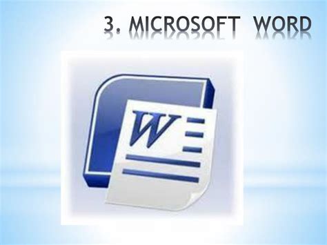 Ppt 3 Microsoft Word Powerpoint Presentation Free Download Id2526781