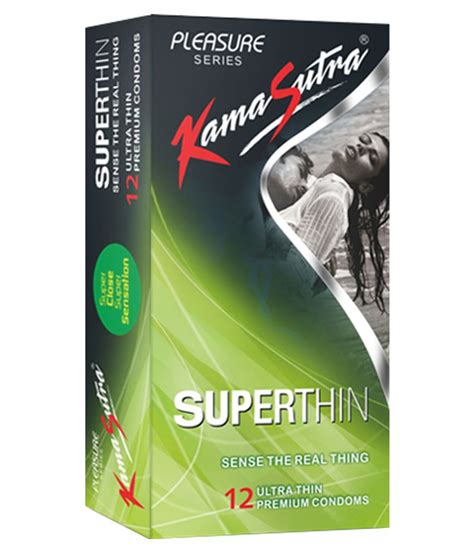 Kamasutra Superthin Ultra Thin Condoms Pack Of 12 Buy Kamasutra