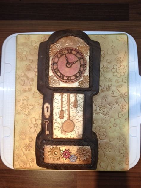 My Grandfather Clock Cake Uhr Torten