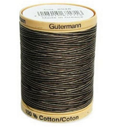 Gutermann Natural Cotton Thread 800m 876 Yards Variegated Colors