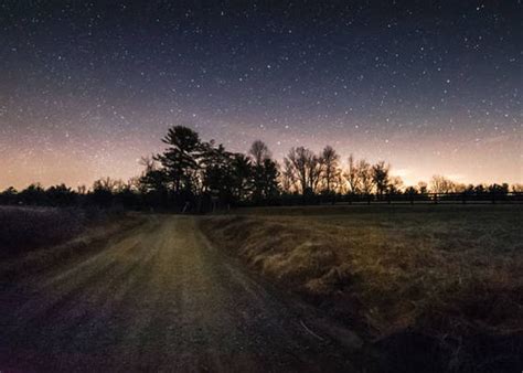 Star Photography Country Road Virginia Night Sky Starry Etsy