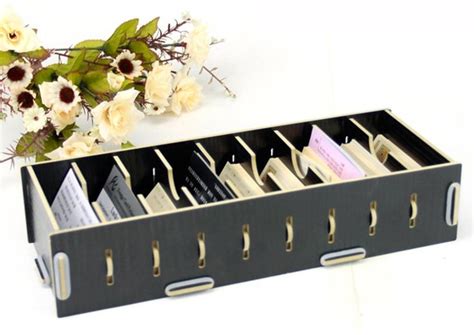 A credit card wallet is also the best solution for those who still. Pin on Wooden Office Storage Box DIY