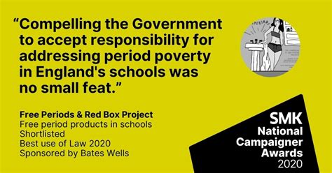 Red Box Project And Free Periods Are Shortlisted For A National Award