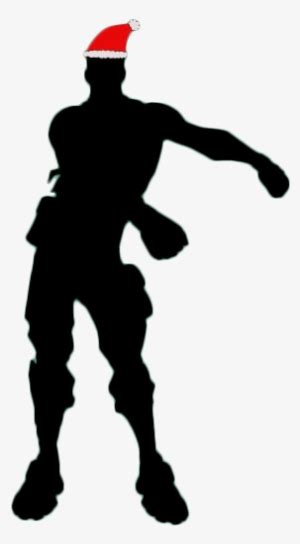 Two new cosmetics were unencrypted after the fortnite item shop updated last night, the combo cleaver and the no sweat emote/dance. Floss Fortnite Christmas Siloet Png Image - Fortnite Floss Dance Silhouette Transparent PNG ...