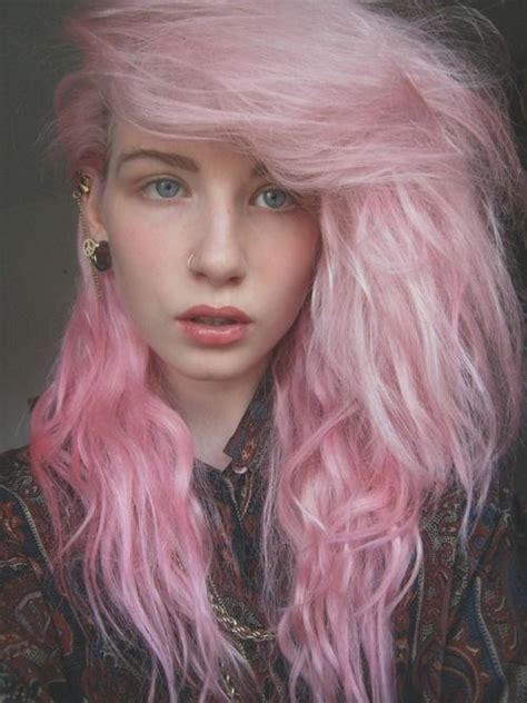 Pink Haired Girl Gothic Hairstyles Funky Hairstyles Short Hairstyles