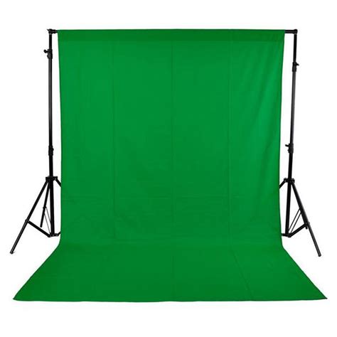 ฉากกรีนสกรีนผ้าทอ 3 สี Green Screen Non Woven Fabrics Backdrop 16 X 3m