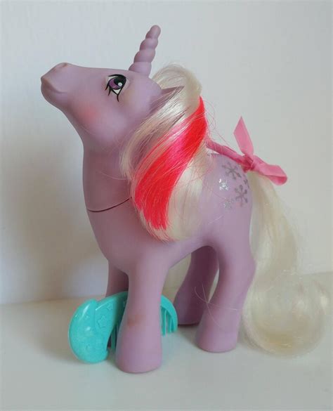 My Little Pony Powder G1 Toy Figure Unicorn G1 1980s Cute Etsy