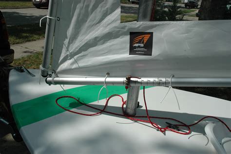 How To Rig A Sunfish Sailboat Diagram