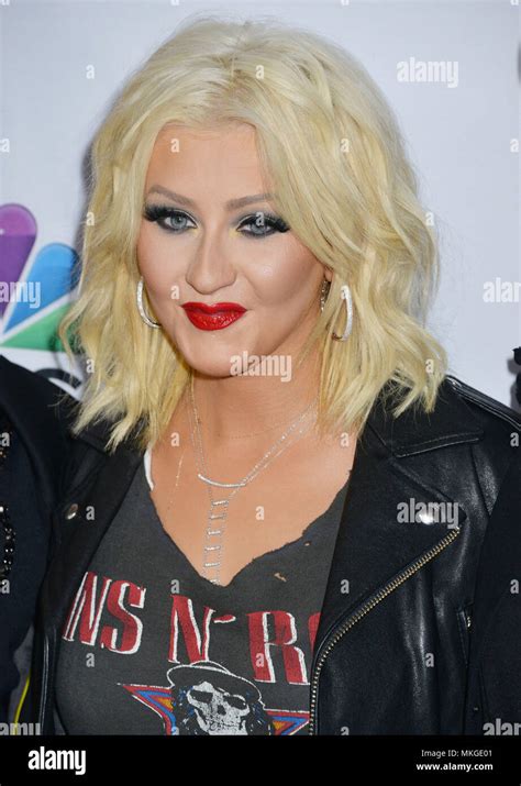 Christina Aguilera 118 At The Voice Spring Break Concert At The Pacific