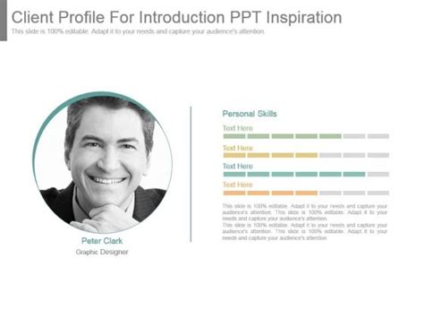 The Best Candidate Profile Template Ppt Ideas