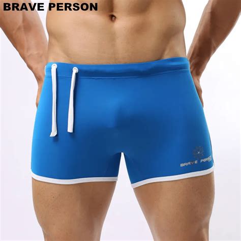 brave person swimsuit trunks men swim boxers shorts male beach swimming trunks shorts sportswear