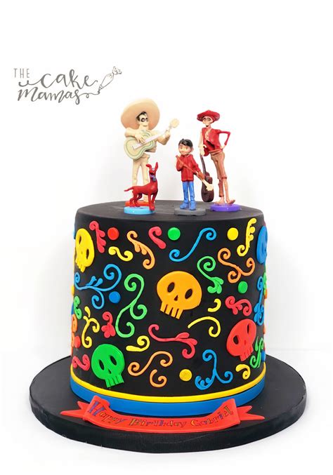 Coco Themed Birthday Cake | Disney birthday cakes, Themed cakes, Themed birthday cakes