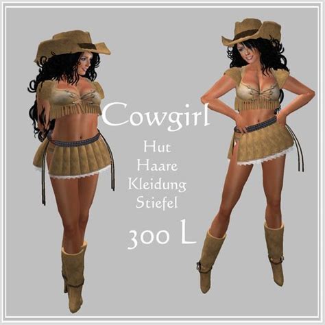 second life marketplace cowgirl