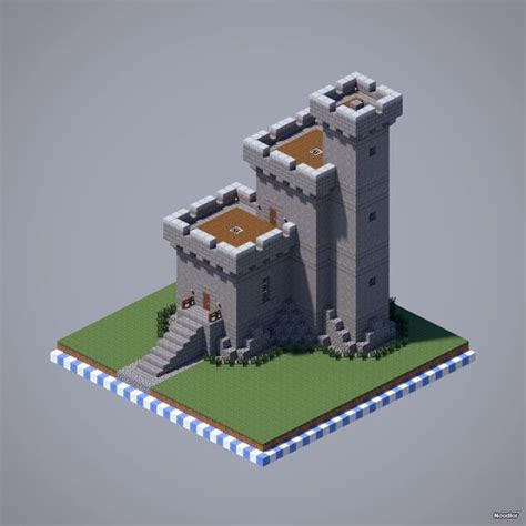 Guide Fortified House Minecraft Castle Minecraft Castle Blueprints