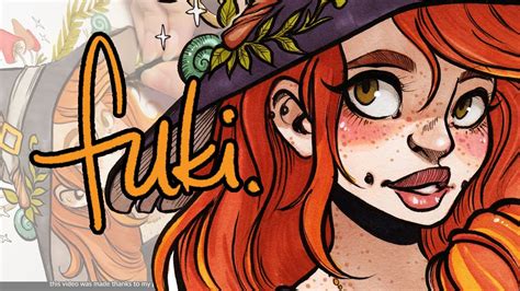 Witchy Chelle Fukari Drawing Timelapse Youtube