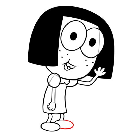 How To Draw Tilly Green From Big City Greens Sketchok