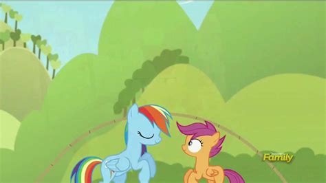 Scootaloo And Rainbow Dash Rope Jumping 1  By Cmc Scootaloo On