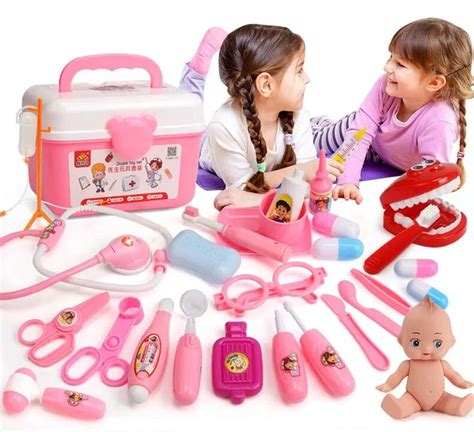 Buy Kids Toys Doctor Set Baby Suitcases Medical Kit