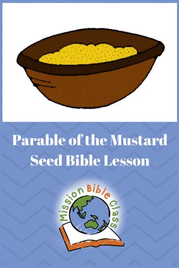 Parable Of The Mustard Seed Mission Bible Class