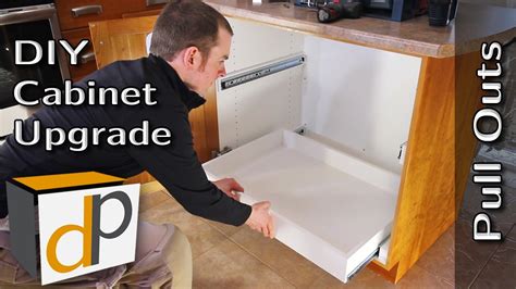 How To Build Install Pull Out Shelves DIY Guide YouTube