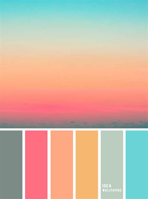 The page contains pink and similar colors including their accompanying hex and rgb codes. Pink Peach Blue sky inspired color palette, peach color ...