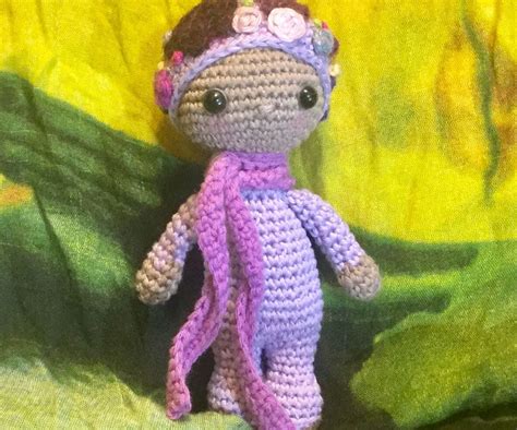 How To Crochet Amigurumi Small Doll For Beginners And Intermediates Free Crochet Pattern Size